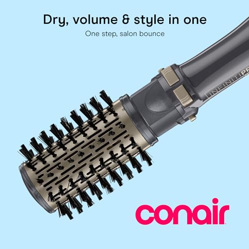 Conair InfinitiPRO Blow Dryer Brush Set | 2-in-1 Rotating Hair Dryer