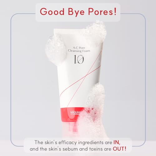 A.C Pore Cleansing Foam | Korean Skincare Face Wash (120ml/4.05 fl. oz.)