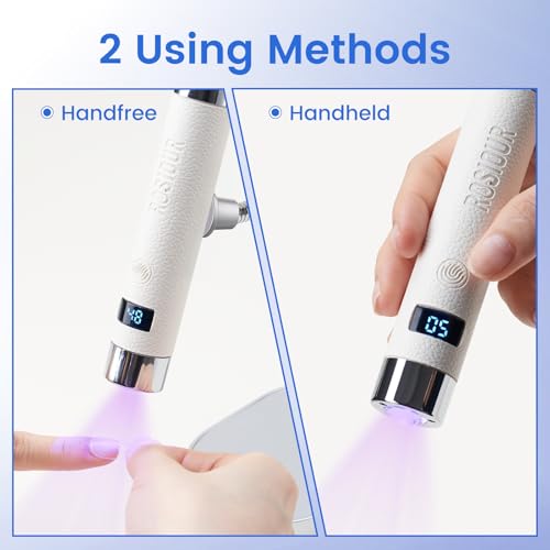 UV Nail Lamp with Auto Sensor | Rechargeable Gel Curing Light