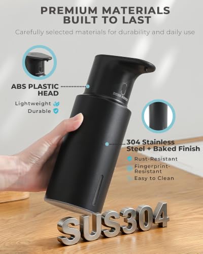 Touchless Automatic Soap Dispenser 480ml Stainless Steel
