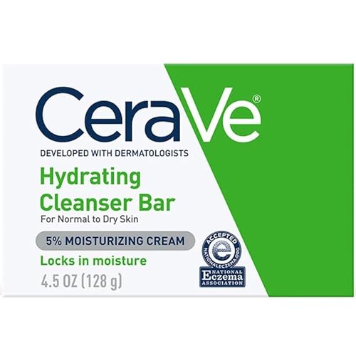 CeraVe Hydrating Cleansing Bar 4.5 oz (Pack of 6)