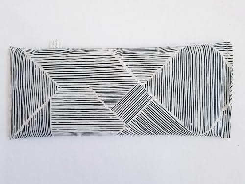 Mint Eucalyptus Weighted Eye Pillow with Flaxseed Fill