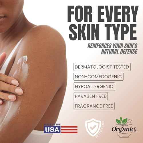 Alozera Vitamin C Body Lotion with Ceramides & Stem Cells, Anti-Aging Moisturizing Body Cream for Noticeably Brightening & Visibly Even Skin Tone, Lightweight, Fragrance Free, 16.9 oz, 2 Pack