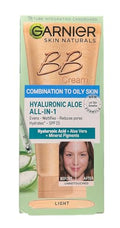 Garnier Hyaluronic Aloe BB Cream SPF - Combination to Oily Skin, 50ml