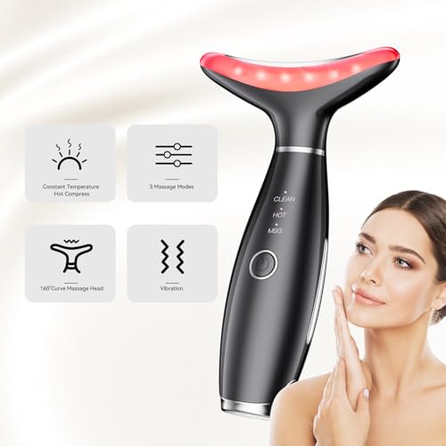 7 Color Light Therapy Facial Massager for Face & Neck