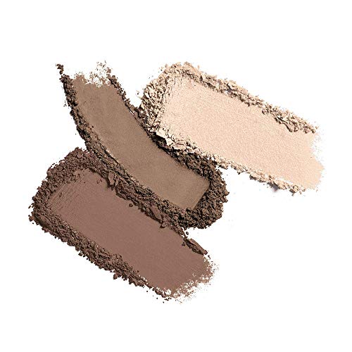 COVERGIRL - Easy Breezy Brow Powder Kit, three shades brow definer, professional double-ended angled brush, effortless, 100% Cruelty-Free