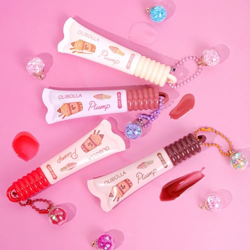 Lip Care Gloss - Nourishing Tinted Lip Balm with High Shine & Plumping Effect, Hydrating & Non-Sticky, Sheer Watercolor Tint for a Natural Look, Moisturizing Lip Gloss (0.33 fl.oz)