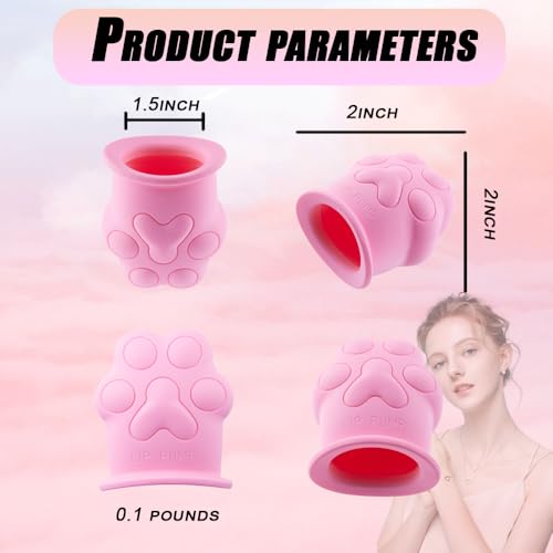 Silicone Lip Plumper with Cat-Paw Design | Instant Fuller Lips