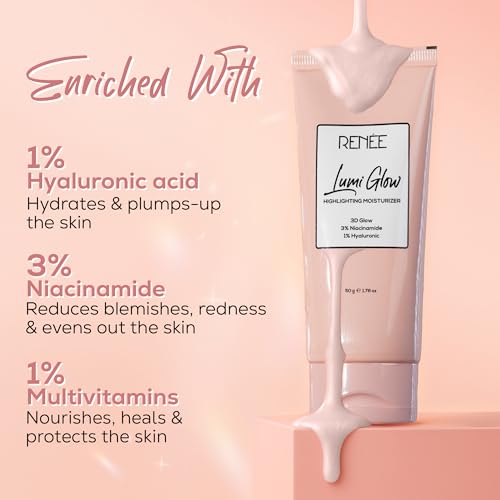 RENEE Lumi Glow Highlighting Moisturizer with Niacinamide