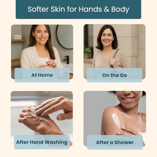 Nourishing Goat Milk Lotion, Variety - Body & Hand Lotion Set - Dry Skin Relief, USA Made - Goat Milk Hand Cream for Women & Men - Lavender, Cherry Almond, Vanilla Bean - 3 (2oz) Tubes