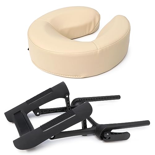 Master Massage Universal Headrest Face Cushion ? Professional Face Pillow for Massage Tables & Chairs, Spa Therapy, Beauty Treatment Sleep Cream