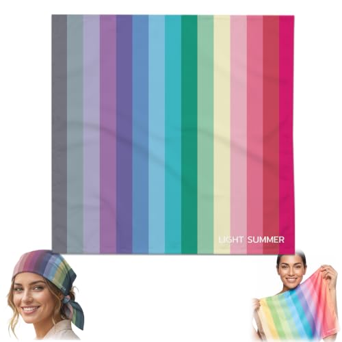 Light Summer Color Analysis Drape - Discover Your Best Colors
