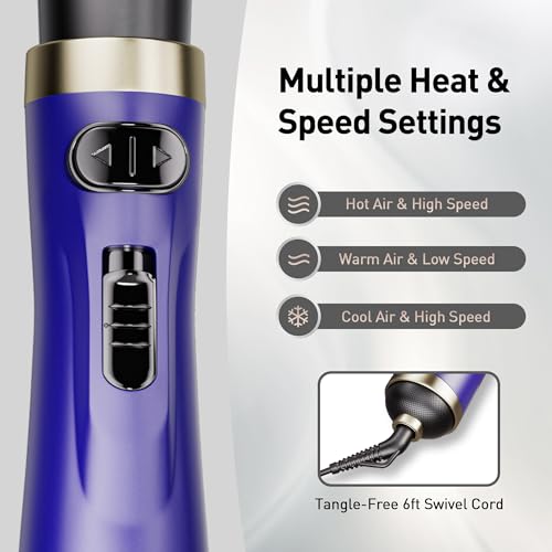Beautimeter Hair Dryer Brush, Rotating Blow Brush with 2-Inch and
