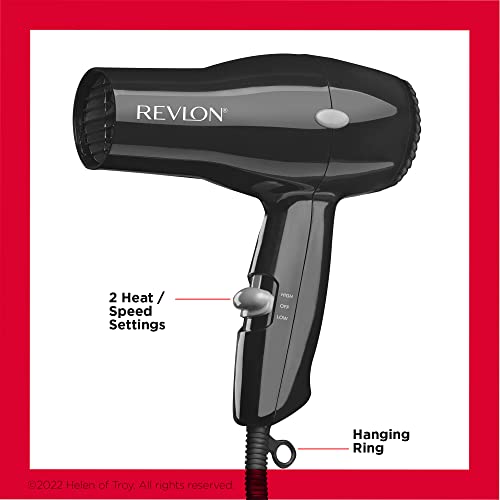 Revlon Compact Hair Dryer 1875W Lightweight Travel