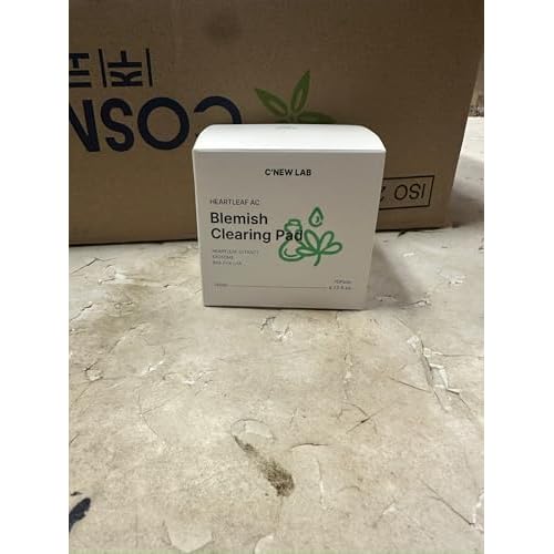C¡¯NEW LAB Heartleaf AC Blemish Clearing Pad (70 pads) | Blackhead & Exfoliating Facial Pads for Smooth Skin | Heartleaf Extract, Heartleaf Exosome, Allantoin, PHA, Korean Skin Care
