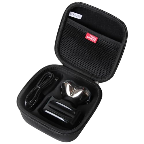 Hermitshell Hard Travel Case for Skull Shaver - Pitbull Silver PRO SX5 Head and face Shaver