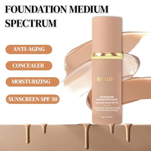 Color Changing Foundation - Waterproof, Long-Lasting, Medium Spectrum