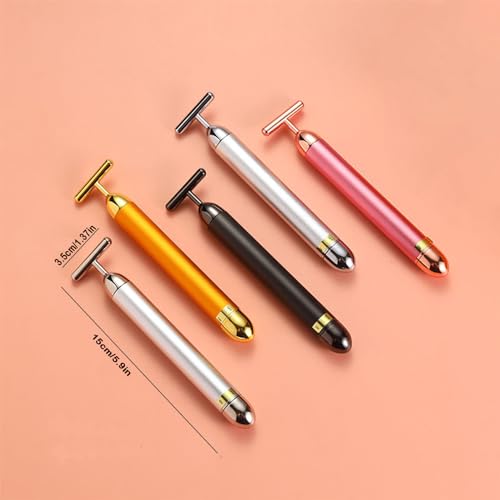 24K Gold Face Massager Bar T-Shape Anti-Aging Facial Lifting Tool
