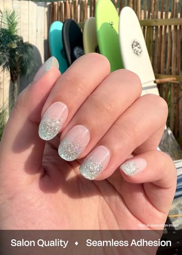 ohora Semi Cured Gel Nail Strips - 30 Wraps, Long Lasting