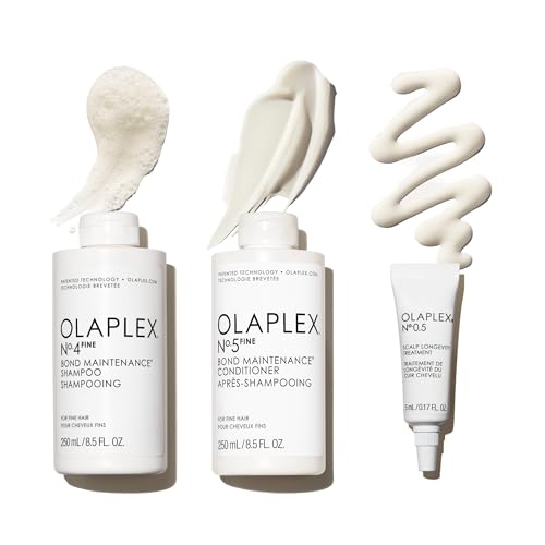 Olaplex N¨¬. 4 FINE Bond Maintenance Shampoo: Volumize & Strengthen | Gently Cleanse & Non Stripping | For Coily, Curly, Straight, and Wavy
