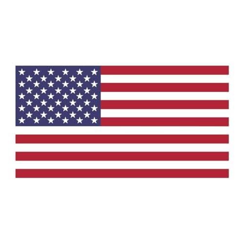 American Flag Temporary Tattoos/Perfect for 4th July - Memorial Day - Veterans Day/Patriotic Body Art/Skin Safe/Removable (American Flag 48pk)