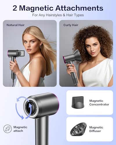 LeArex High-Speed Hair Dryer with Ionic Technology & Diffuser