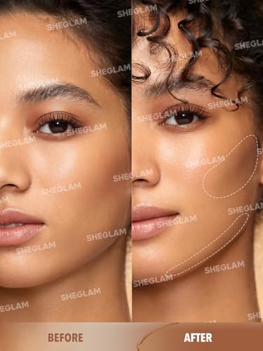 SHEGLAM Silk Haze Cream Bronzer - Blendable, Long-Lasting Sun-Kissed Makeup
