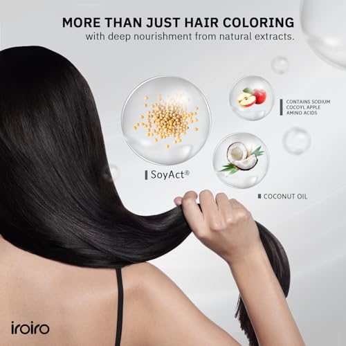 iroiro Black Color Depositing Shampoo | Vibrant Tint