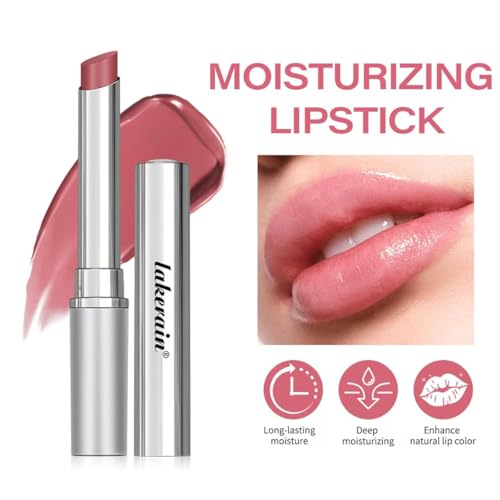 2PCS Honey Lipstick Balm,Deep Moisturizing Black Cherry Tint Lip Balm, Nourishing Honey Noir Lipgloss, Pink Lip Tint,Nourishing and Hydrating Lip Gloss for All Skin Tones (Black & Pink)
