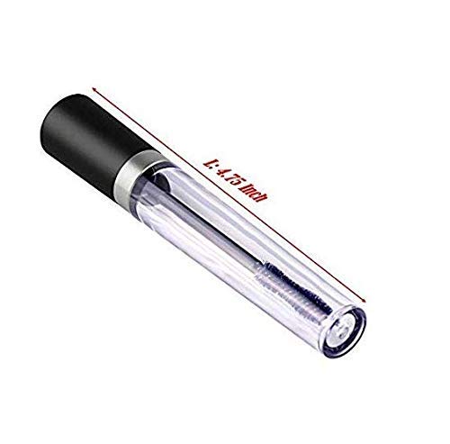 3Pc 8ml Empty Mascara Tubes With Eyelash Wand & Rubber Inserts