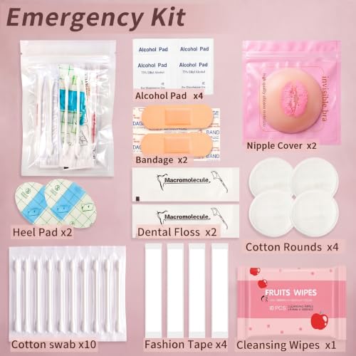 Wedding Emergency Kit for Bride – 40+ Pieces Personal Care & Repair Essentials