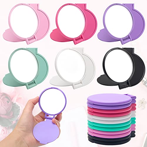 Windspeed Mini Folding Makeup Mirror 12-Pack - 2.4in Compact