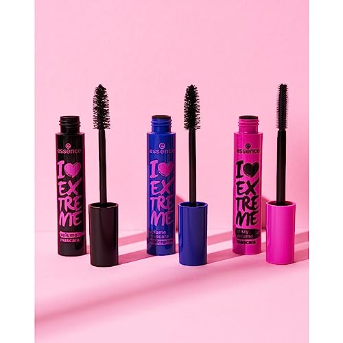 Essence I Love Extreme Volume Waterproof Mascara & Lash Primer Bundle