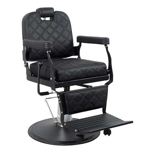 Heavy Duty Barber Chair - 700 LBS Capacity Salon Styling