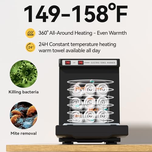 Mini Towel Warmer 5L - Professional Hot Towel Cabinet for Spa