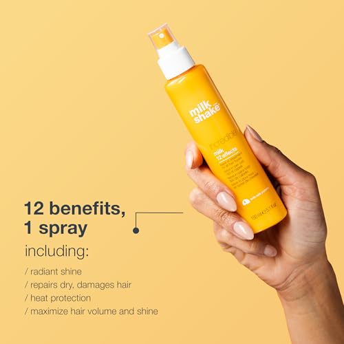 milk_shake Incredible Milk - Leave-In Hair Treatment for All Hair Types | Renews Detangles and Repairs Damaged Hairs | 5.1 fl oz (150 ml),(Pack of 2)