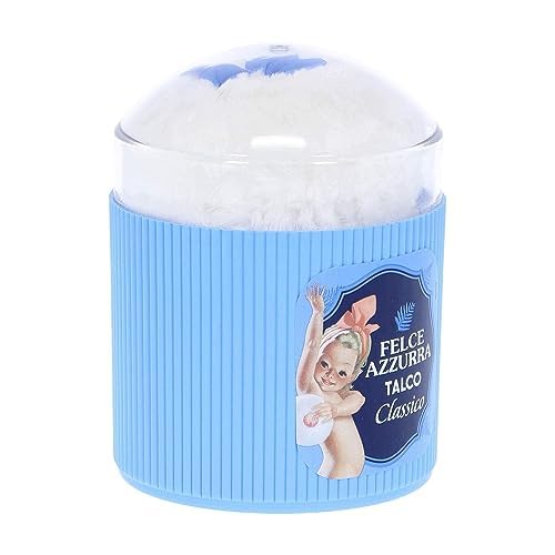 Felce Azzurra Talc Powder 250g with Duvet Puff