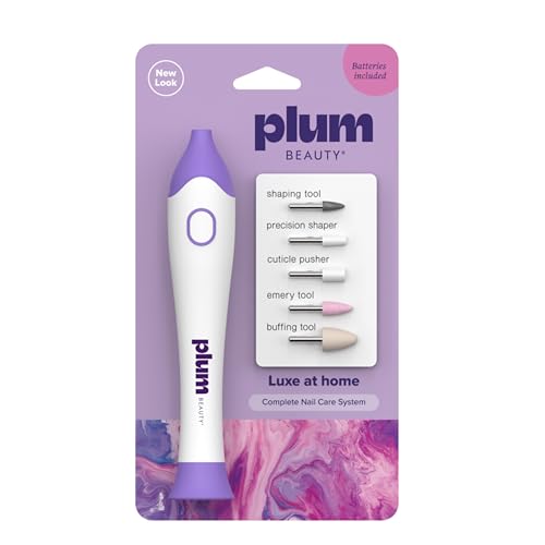 5-in-1 Nail Care System for Manicure & Pedicure with Attachments