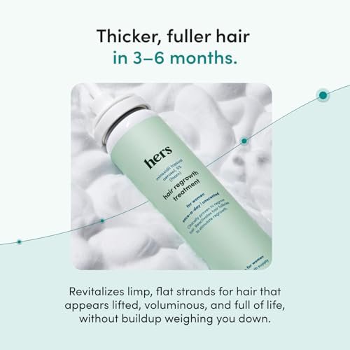 Hers Hair Regrowth Treatment Minoxidil 5% Foam