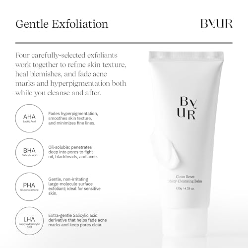 ByUR Hydrating Cleansing Balm - Makeup Remover for Clear Skin (4.2 oz)