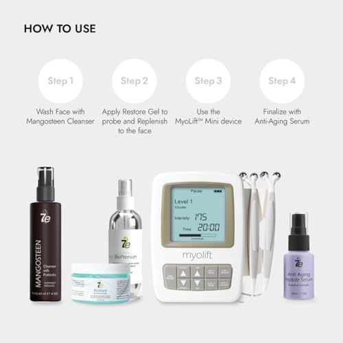 MyoLift Mini Microcurrent Facial Device - Face Toning & Lifting