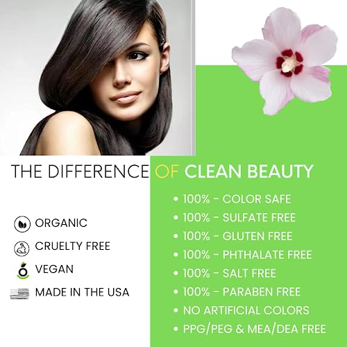 DermOrganic Hair Repair Masque - Deep Conditioner Reconstructor Naturally Rebuilds Damaged Hair, 33.8 oz