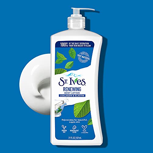 St. Ives Unscented Collagen & Elastin Body Lotion 21 Fl Oz - Hydrating Moisturizer