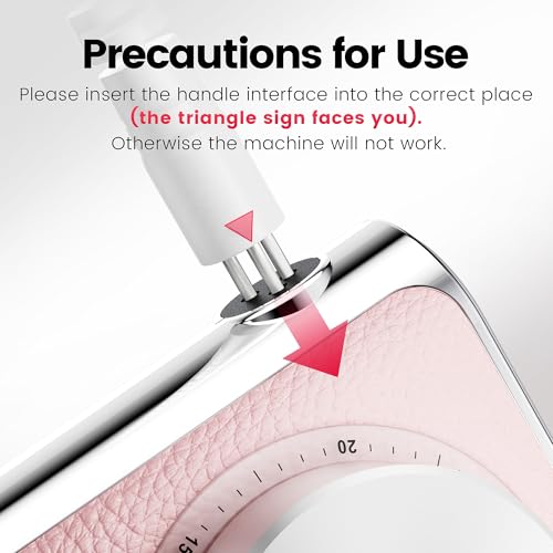 Professional Nail Drill Machine 30000RPM, Coreless Motor, Pink