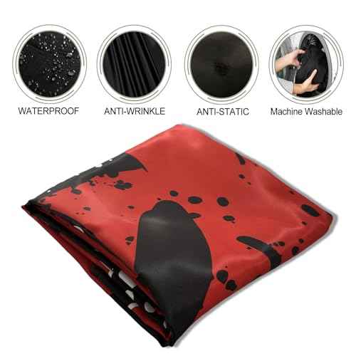 Barber Capes for Men Hair Cutting Capes with Snaps Salon Capes for Stylists Waterproof Hairdresser Gown Cape- 63¡±¡¿ 56¡±(Black)