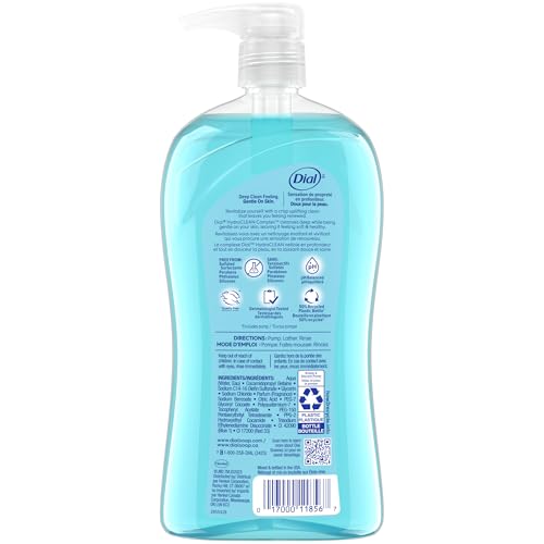 Dial Refresh & Renew Body Wash, Spring Water, 32 fl oz