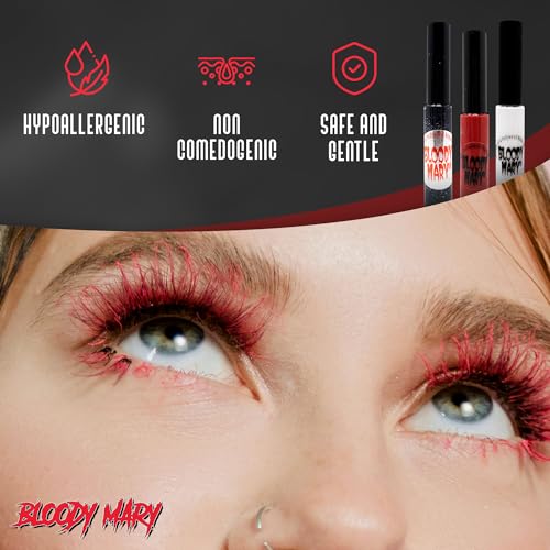 White Mascara for Costumes & Cosplay - Waterproof