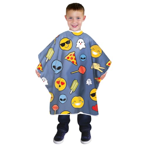 Betty Dain Social Kids Vinyl Shampoo Cape - 36 x 36 Inches, Waterproof & Stain Resistant