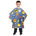 Betty Dain Social Kids Vinyl Shampoo Cape - 36 x 36 Inches, Waterproof & Stain Resistant