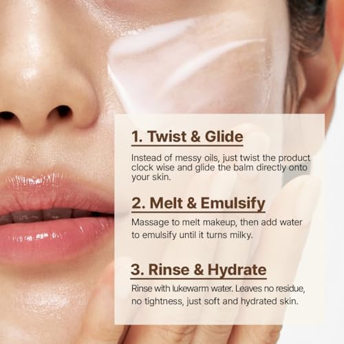 FARMSTAY Ginseng & Niacinamide Cleansing Balm - Hydrating Makeup Remover